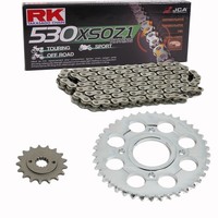 Kettensatz Honda CB 250 N Euro 78-80 Kette RK 530 XSOZ1 102 Offen 15/41