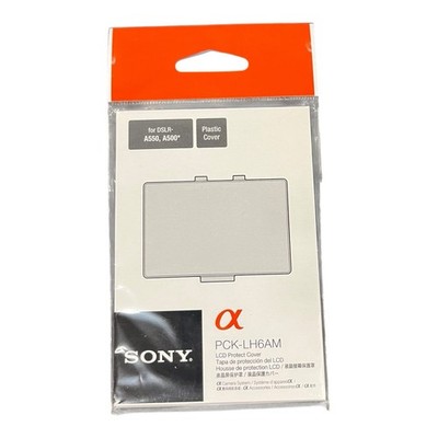 NEW Sony PCK-LH6AM LCD Screen Protector for DSLR-A550 A500 Genuine OEM