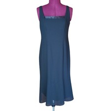 Vintage Ursula Of Switzerland Classic Black Dress Women Size 6 Cocktail