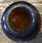 Vintage PEPSI:COLA Bottle “2 Full Glasses" Paper Labels 1954 Empty Brown Glass — photo 6