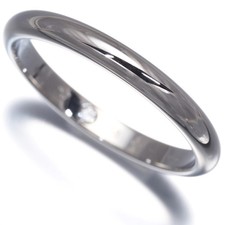 Auth BVLGARI Ring Roma Amor Wedding EU58 950 Platinum