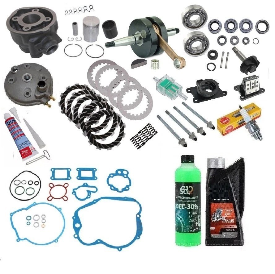 Kit moteur AM6 50cc fonte cylindre piston joints pour TZR DTR XP6