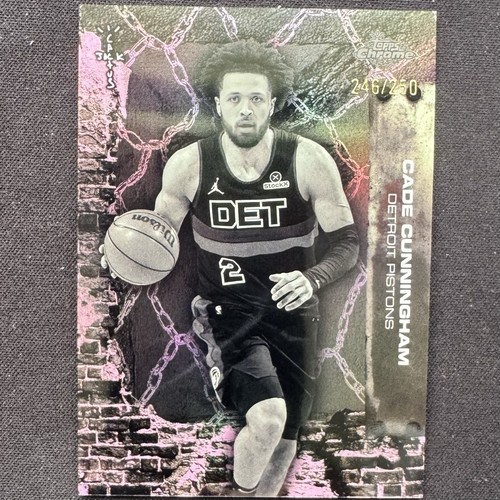2025-26 Topps Chrome x Cactus Jack Cade Cunningham Pink Refractor #/250 Pistons