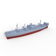 SSMODEL SSC350725S 1/350 Military Model Kit USN Cargo Liberty Ship Full Hull