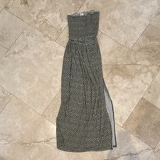 Green clover Sleeveless Maxi Long Pullover Dress Women’s Size S. Brand BP