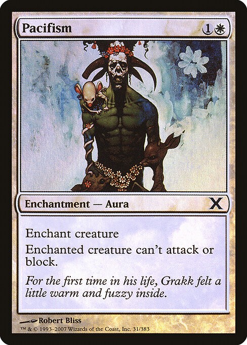 Pacifism Foil Tenth Edition 31 * NM MTG