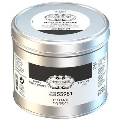 Etching Ink Professional 800ml Black 55981 Charbonnel 301631 Lefranc Bourgeois