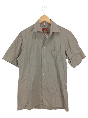 Marvelis Herren Business Hemd Kurzarm Beige Gr. 52/XL