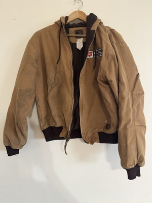 #ad #ad Berne Tractor Supply Employee Branded Coat Thick Canvas Barn Winter Adult Size M $35.95