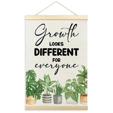 Classroom Poster Hanger Frame, Positive Affirmations Hanging Wall Art Room De...