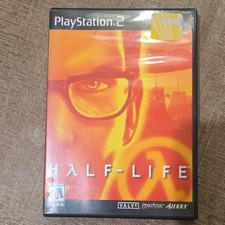 Half-Life Sony PlayStation 2 PS2 Video Game  Sierrra with case Tested 