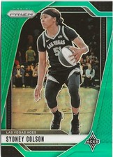 2024 Panini Prizm WNBA Sydney Colson Green Prizm SP Las Vegas Aces