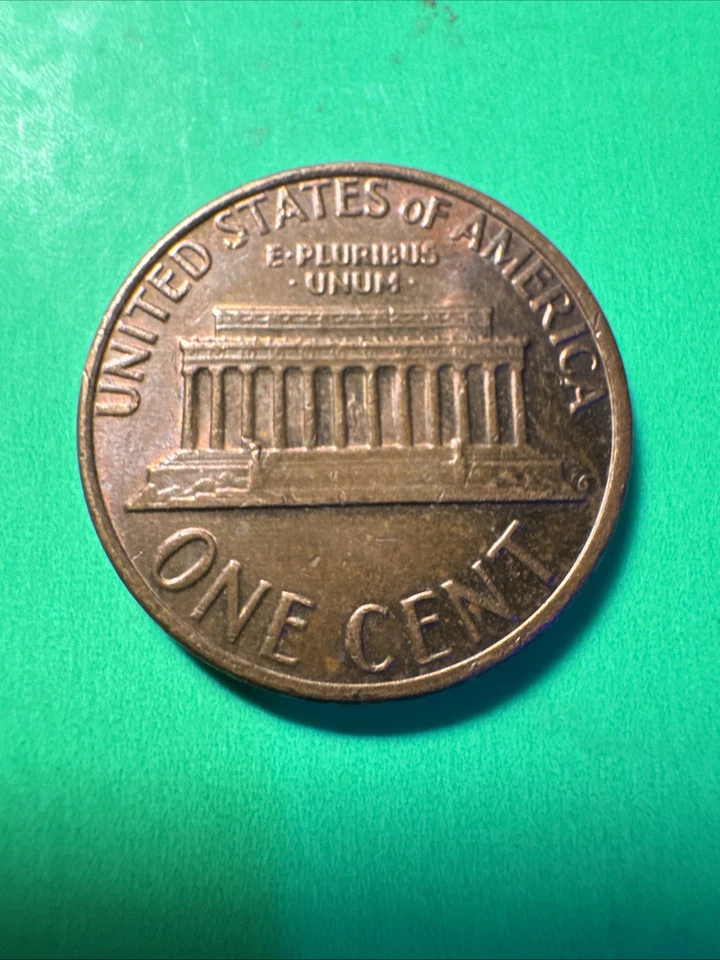 1978 Lincoln Cent Error Coin. No Mint Mark. AU Condition See Pics - Image 2 of 3