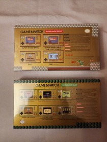 NEW Nintendo Game & Watch: Super Mario Bros. & Legend of Zelda Handheld Consoles