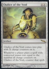 Chalice of the Void -Foil Heavy Play MTG Mirrodin