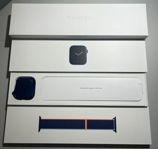 Embalaje vacío original (embalaje original) Apple Watch Series 6 caja de aluminio azul A2292