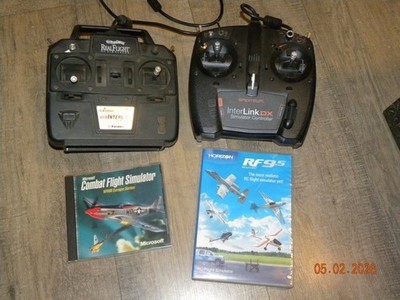RealFlight Evolution RC Flight Simulator + Spektrum InterLink DX Controller +