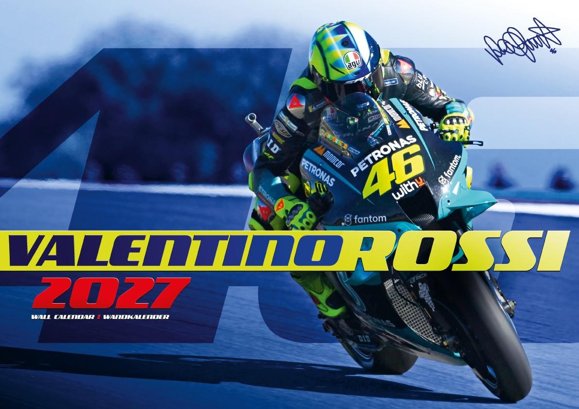 Valentino Rossi Kalender 2027 - Die MotoGP Legende | Valentino Rossi | Deutsch - Image 2