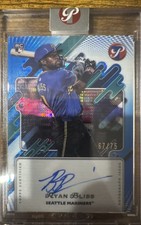 2025 Topps Pristine - Autographs Ryan Bliss #PA-RB Blue Pristine Pulsar...