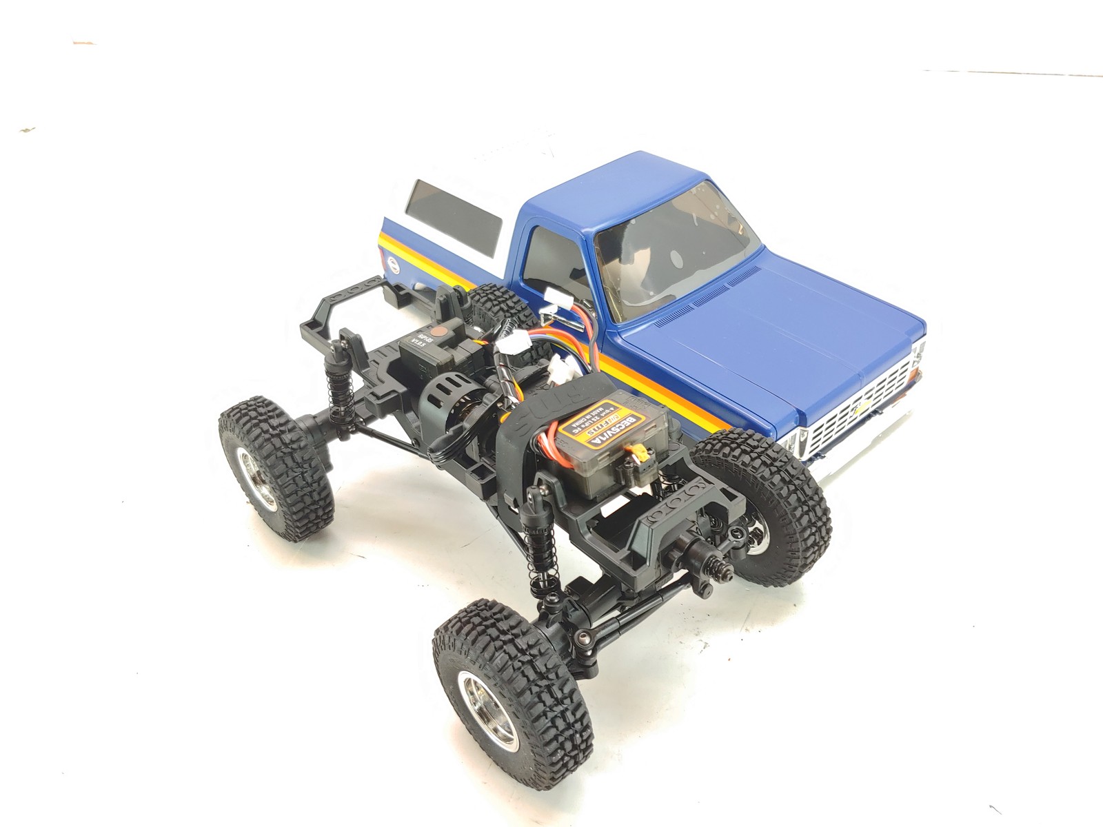 FMS K5 Blazer PRO RTR Brushless 1:24 FCX24 Mini RC Crawler Portal Axles 2-Speed