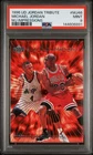 Michael Jordan 1996 Upper Deck Jordan Tribute MJ Impressions Card #MJ46 PSA 9
