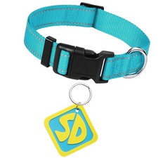 Dog Halloween Costumes, SD Tags with Nylon Adjustable Collar, S, Blue