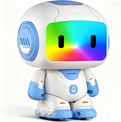 Interactive Learning Robot Toy for Kids Ages 3 6, Button-Based Programming, Touc