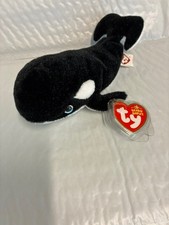 Ty Beanie Baby💜Anchor The Whale 8" New MWMT'S