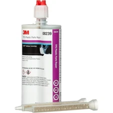 3M 08239 TPO Plastic Parts Repair, Paste, Black, 200 mL Cartridge