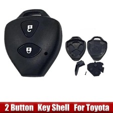 1 Pcs 2 Button Car Key Fob Shell Cover For Toyota Hilux Camry Yaris Corolla RAV4