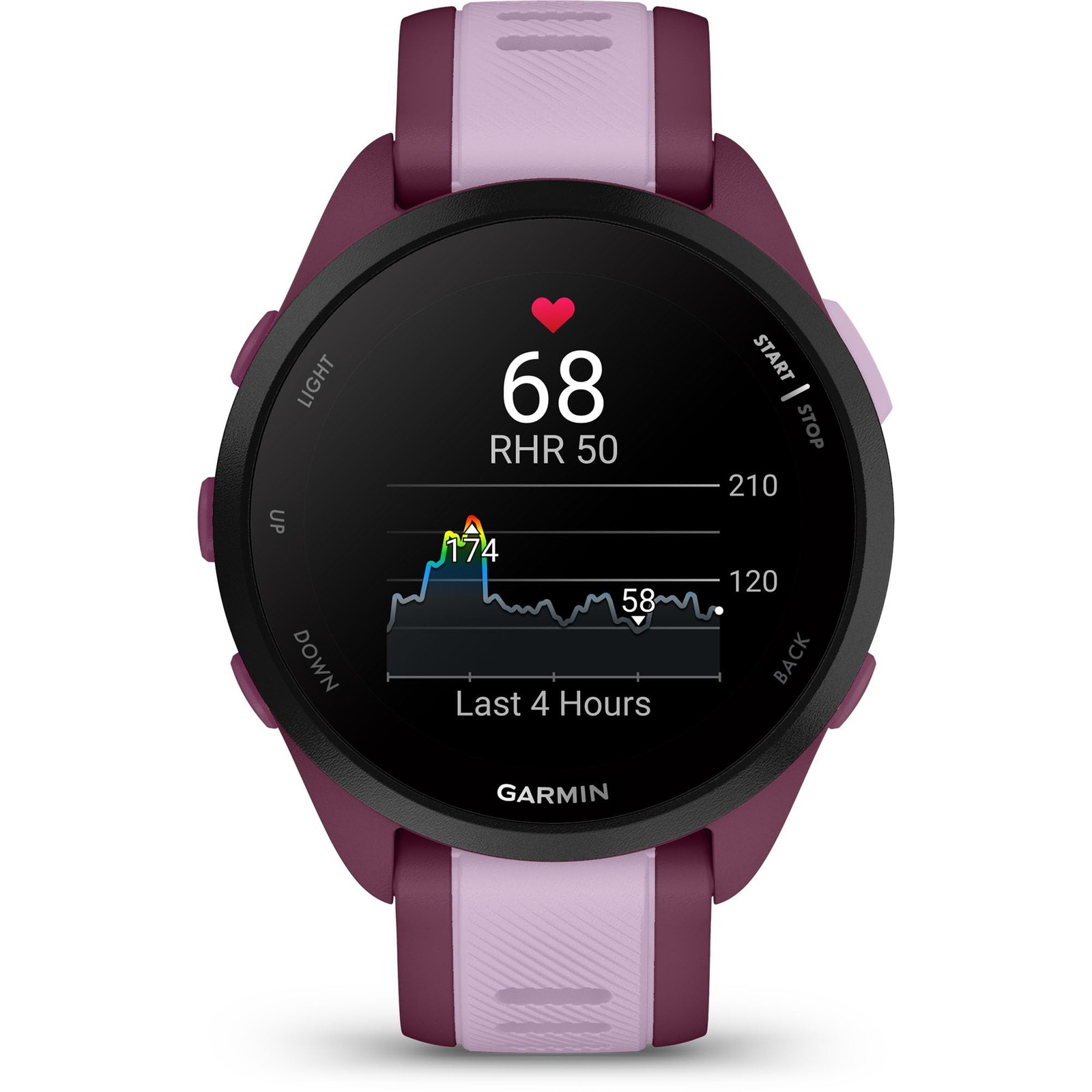Garmin Forerunner 165 Music Running Smartwatch with Color AMOLED Display-image