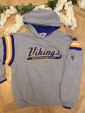 Vintage Lee Sports Minnesota Vikings Hoodie NFL Size M