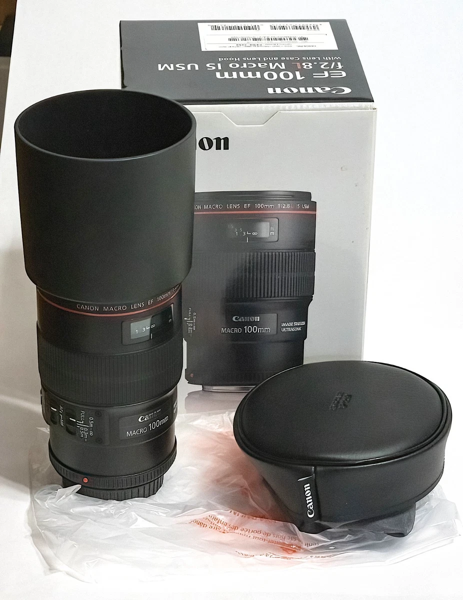 Canon EF f/2.8 100mm Focal Macro/Close Up Lenses for sale | eBay