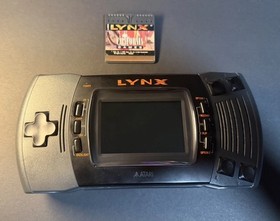 Atari Lynx II Console And Case - Working - Has Screen Issue - See Photos!