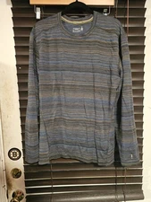 Smartwool Classic Thermal Shirt Merino 250 Base Layer Crew Multicolor Mens XL