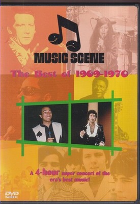 DVD MUSIKSZENE DAS BESTE VON 1969 1970 - EIN 4-STÜNDIGES SUPERKONZERT DER BESTEN DER ZEIT
