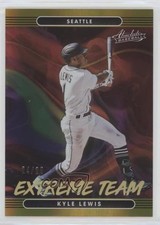 2022 Panini Absolute Extreme Team Spectrum Gold 24/25 Kyle Lewis #ET-5 0l1