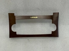 2010 2011 2012 LEXUS LS460 RADIO BEZEL DASH TRIM LA22 ASH MATTE WOOD 55422-50120
