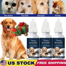 Eye Drops for Pets Bacterial,Viral and Fungal  Infections Dog Cat Treatment US