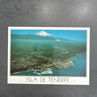 Postkarte Teneriffa Puerto De La Cruz El Teide Ansichtskarte Ak 2198