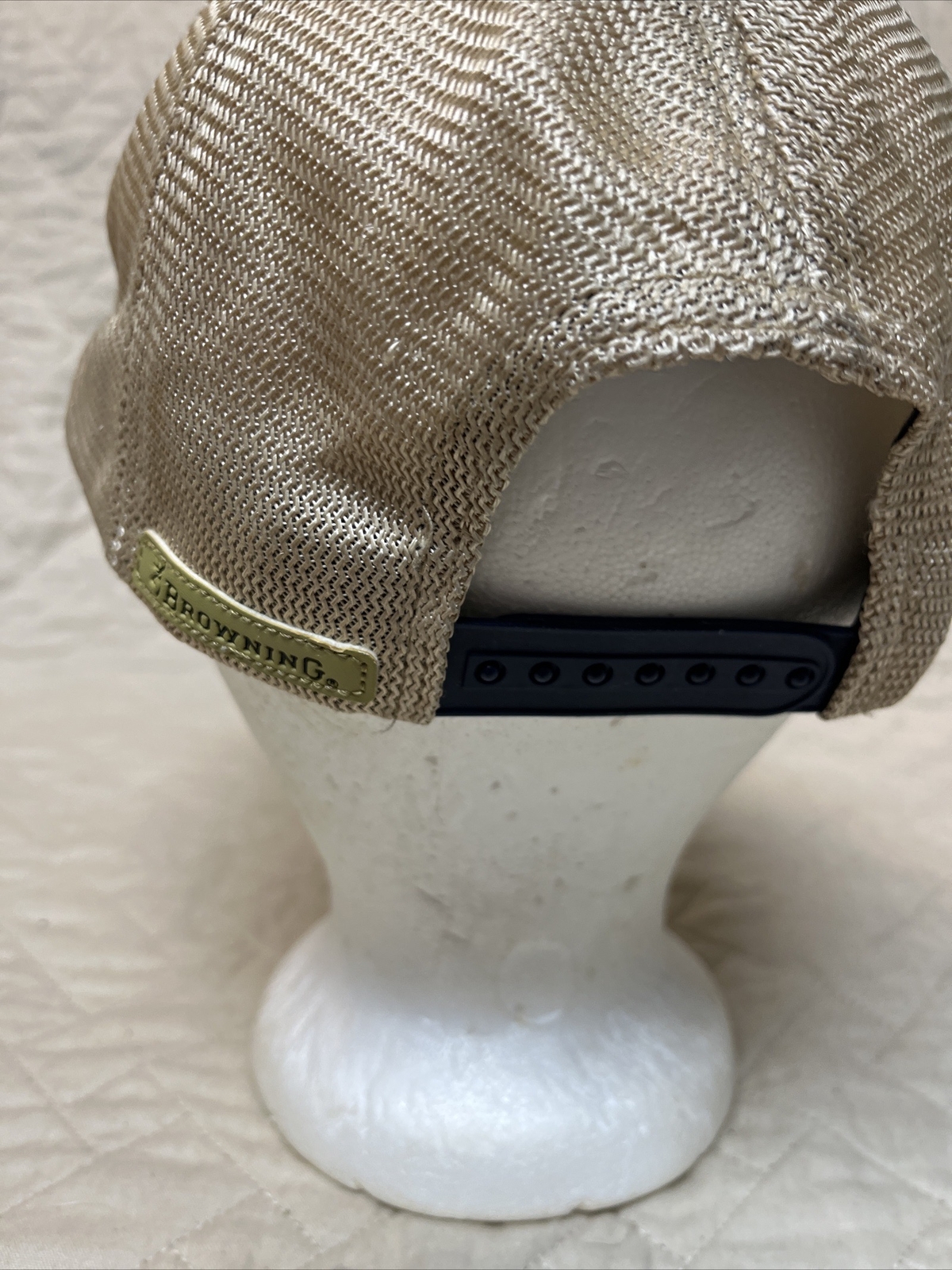 Browning Patch Mesh Trucker Hat Snapback Cap Duck… - image 11