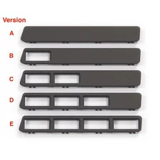 BMW E31 840Ci 840i 850Ci 850CSi Left Bezel Center Console Cover 5 Version