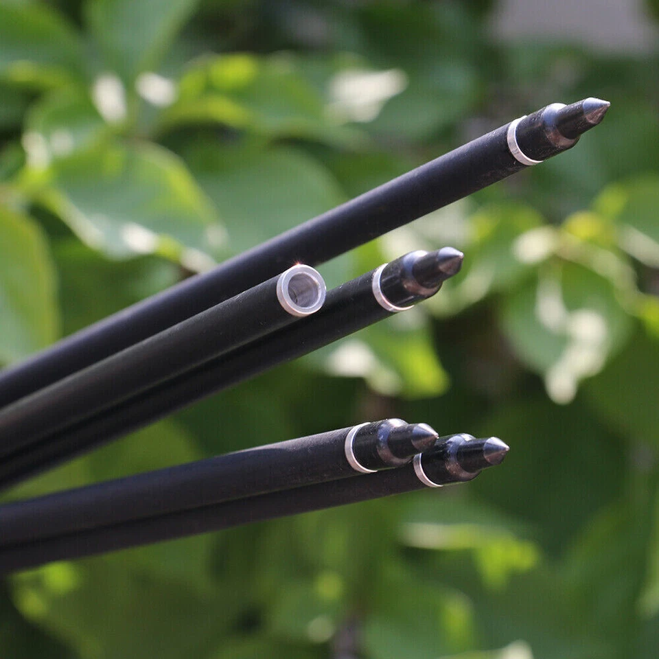 12件装30英寸碳箭SP 500射箭狩猎复合弓40-60磅 — 第 4/4 张图片