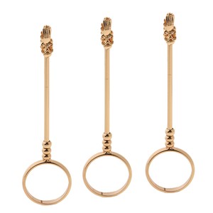 3pcs-17mm-Metal-Cigarette-Finger-Ring-Hand-Free-Holder-Smoker-Accs-Golden
