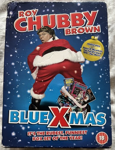 ROY CHUBBY BROWN BLUE XMAS DVD BOX SET CHRISTMAS OOP RARE UFO THE MOVIE COMEDY
