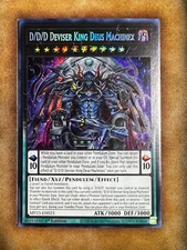 Yugioh D/D/D Deviser King Deus Machinex MP23-EN023 Secret Rare 1st Ed NM