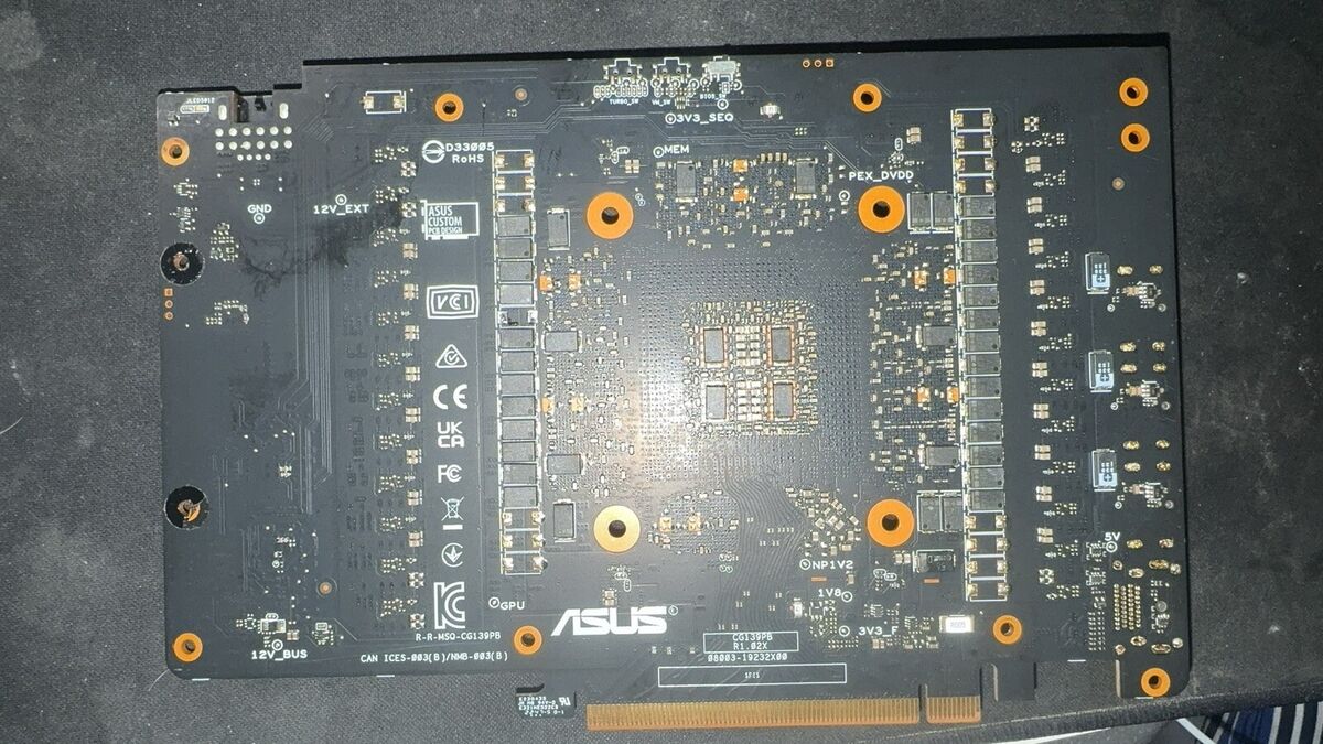 FOR PARTS) PCB Board For Asus Tuf GeForce RTX 4090 Gaming OC FOR PARTS) PCB Board For Asus Tuf GeForce RTX 4090 Gaming OC
