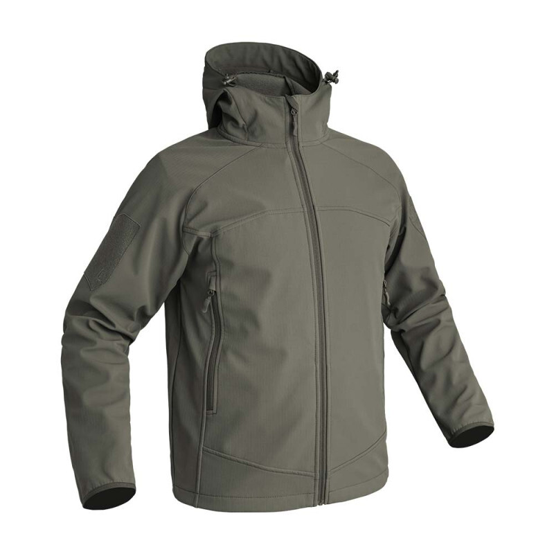 Veste softshell instructor vert olive intervention gardien surete vigile agent - 2