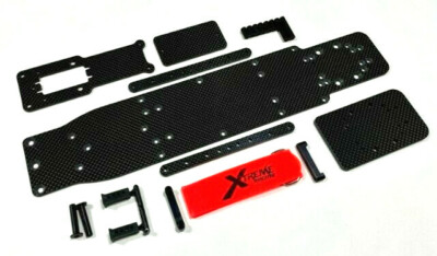 Xtreme Racing 11.25'' Carbon Drag Chassis Kit - For Traxxas Rustler Bandit 10666