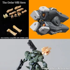 1/144 HG RG Gundam Model Gunpla 30MM Weapon Detail Up Part Missile Launcher A08